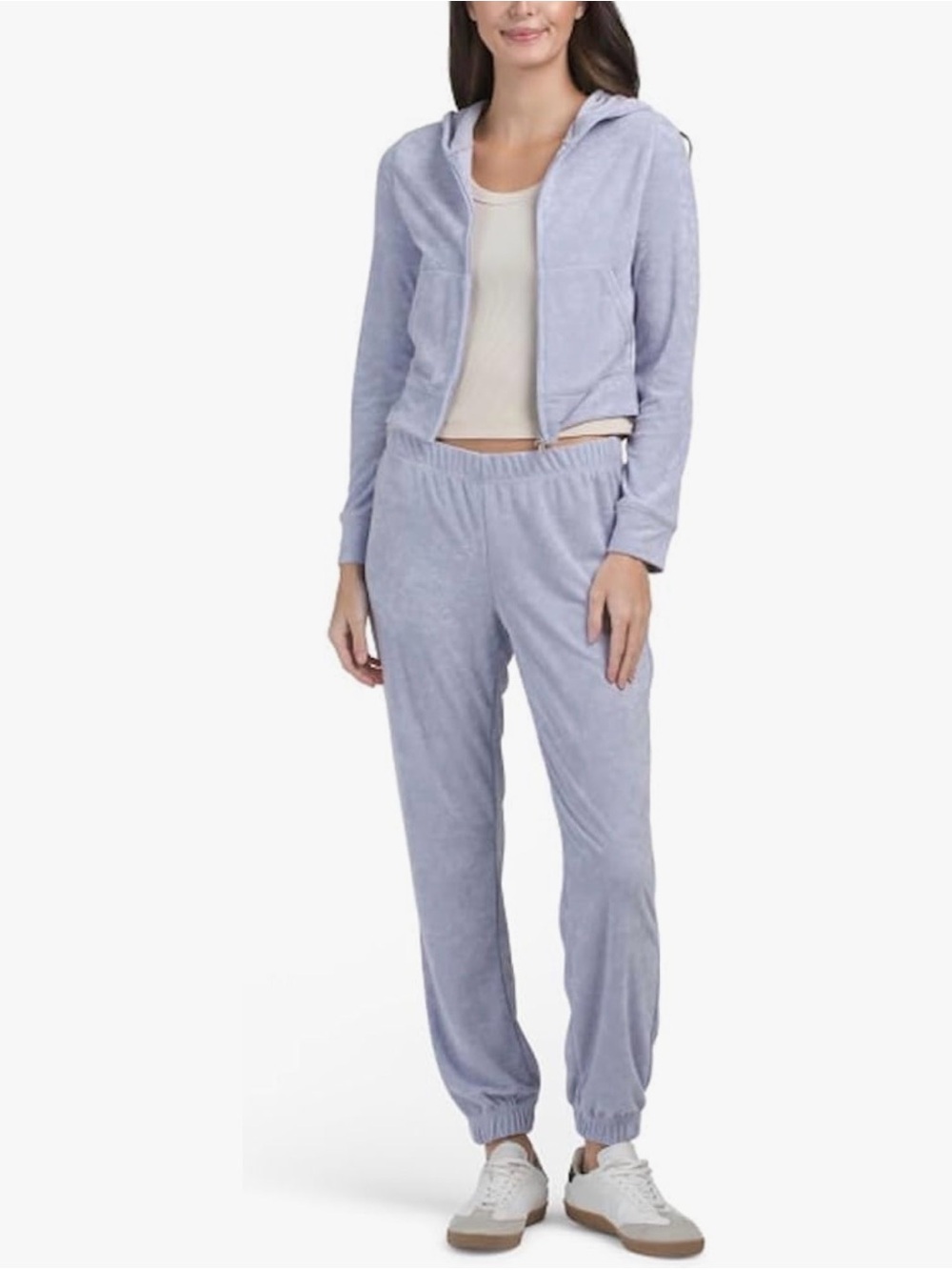 Juicy Couture Big Bling Washed Terry Tracksuit | Lavander Haze